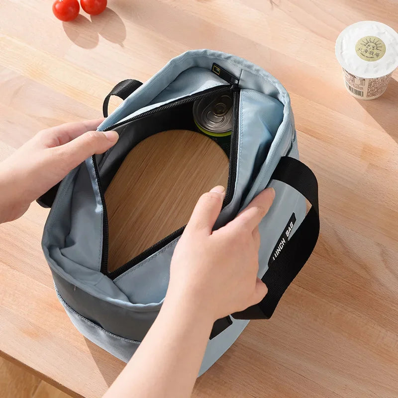 Insulated Bento Lunch Box Thermal Bag Large Capacity Food Zipper Storage Bags