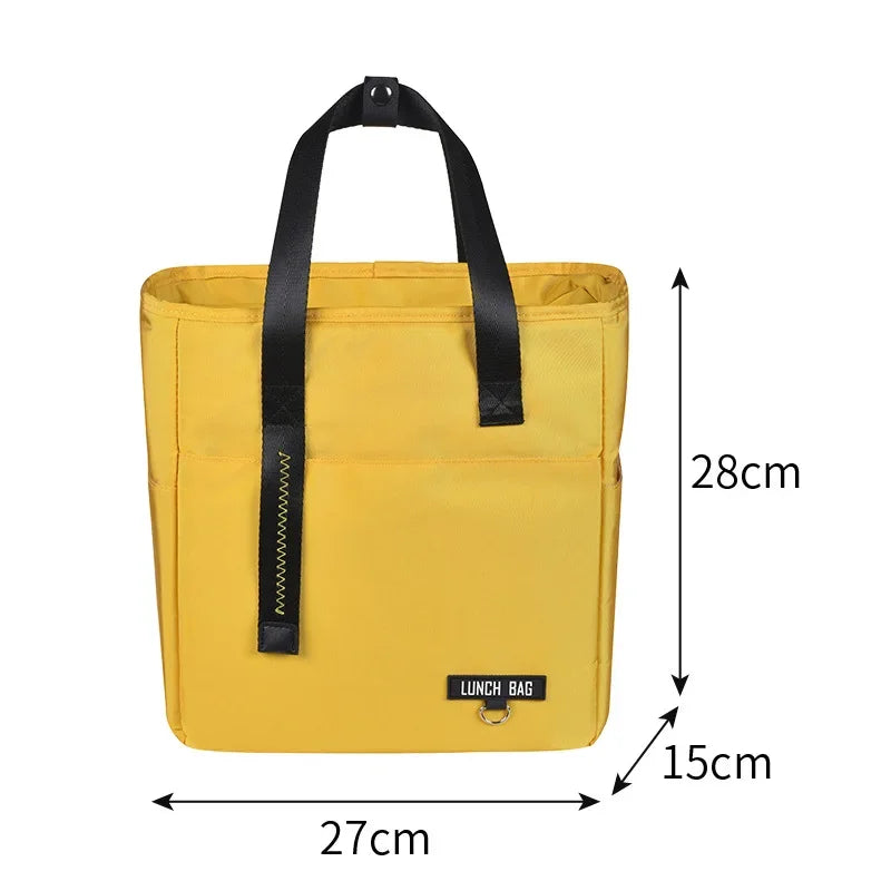 Insulated Bento Lunch Box Thermal Bag Large Capacity Food Zipper Storage Bags