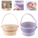 Silicone Makeup Brush Cleaner Drying Rack Cosmetic Puff Washing Storage Box Makeup Brushes Cleaning Mat