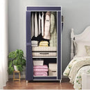 Minimalist Floor Mounted Wardrobe Home Multi-Layer Dustproof Wardrobes Household Simple Assembly Bedroom Simple Clothing Cabinet