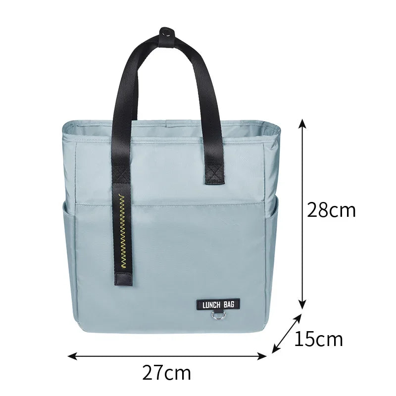 Insulated Bento Lunch Box Thermal Bag Large Capacity Food Zipper Storage Bags