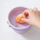 Silicone Makeup Brush Cleaner Drying Rack Cosmetic Puff Washing Storage Box Makeup Brushes Cleaning Mat