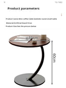 Living Room Sofa Sideboard Light Luxury round Small Coffee Table Removable Table and Chairs Furniture Balcony Storage Cabinet