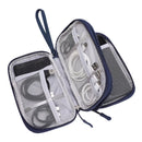 Waterproof Polyester Cable Storage Bag USB Data Line Charger Plug Cable Electronic Accessories Organizer Non-Deformable
