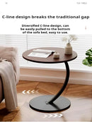 Living Room Sofa Sideboard Light Luxury round Small Coffee Table Removable Table and Chairs Furniture Balcony Storage Cabinet