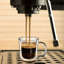 1-4Pcs Double Wall Glass Espresso Cups Clear Coffee Mug with Handle for Hot Cold Beverage Wine Milk Juice Drinkware Set