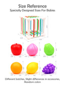 7Pcs Kids Educational Cube Shape Matching Stacking Learning Toys Educational Play Games Baby Toys
