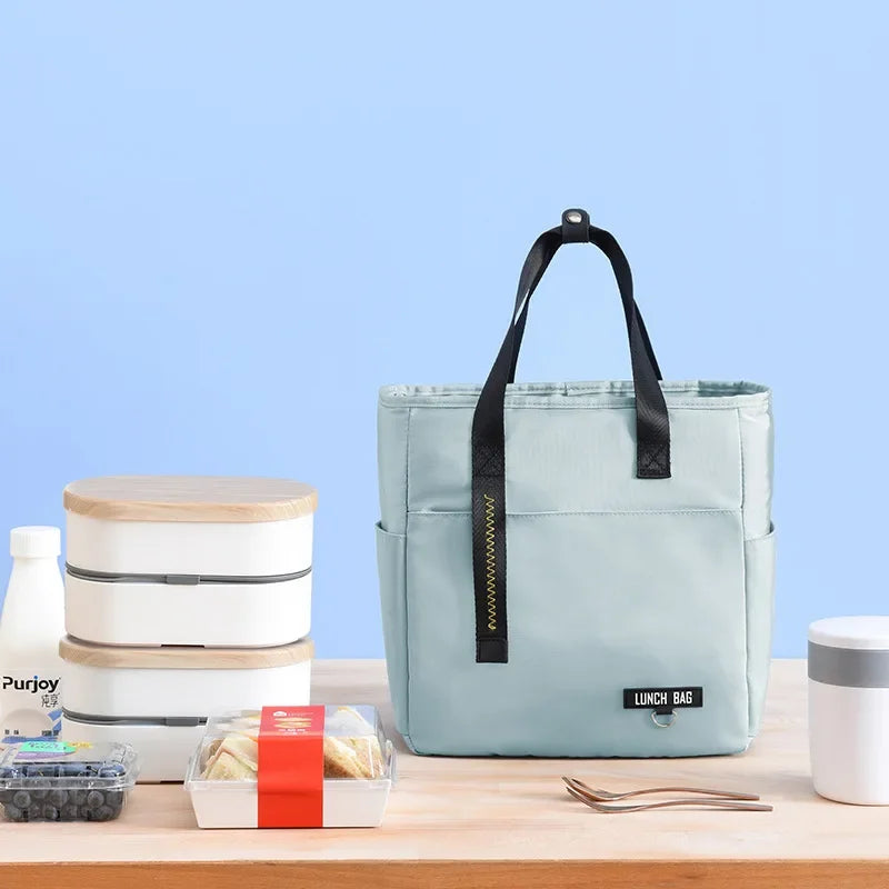 Insulated Bento Lunch Box Thermal Bag Large Capacity Food Zipper Storage Bags