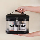 Transparent PVC Large Capacity Waterproof Makeup Bag Portable Travel Toiletry Bag Storage Bag