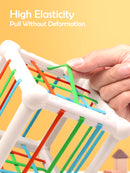 7Pcs Kids Educational Cube Shape Matching Stacking Learning Toys Educational Play Games Baby Toys