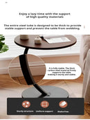 Living Room Sofa Sideboard Light Luxury round Small Coffee Table Removable Table and Chairs Furniture Balcony Storage Cabinet