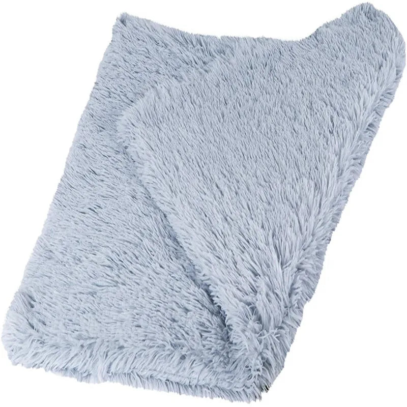 Super Soft Fleece Fluffy Pet Blankets Dog Sleeping Matmattress Extra Warm Pet Cushion for Small Medium Large Dogs & Cats