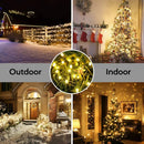 IP65 Waterproof Solar LED String Fairy Light Christmas Holiday Garden Lighting Landscape Decorative Light