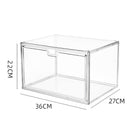 Clear Shoe Box Stackable Transparent Sneaker Display Storage Box
