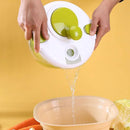 Salad Spinner Dryer Household Vegetable Dehydrator Fruit Drain Basket Multifunctio Spinner Dryer Washing Drying Kitchen Tools