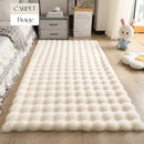 Fluffy Faux Fur Carpet for Bedroom Bedside Floor Mat Luxury Plush Area Rug Nordic Soft anti Slip Rugs Kid Room Sofa Decor