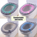  Keep Warm Universal Soft Reusable Washable Toilet Seat Cover 
