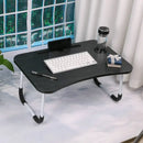 Foldable Portable Mini Computer Desk for Bedroom Dormitory Laptop Gaming Studying Reading on Bed SofaTray Small Lazy Table