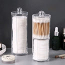 Acrylic Cotton Swab Makeup Organizer Cosmetics Storage Box Portable Make up Cotton Pad Holder Container Storage Case