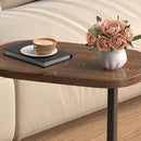 C Shaped Side Table Modern Light Luxury Style Small Coffee Table Living Room Portability Household Compact Tea Table