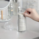 Acrylic Cotton Swab Makeup Organizer Cosmetics Storage Box Portable Make up Cotton Pad Holder Container Storage Case