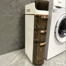 Luxury Bathroom Gap Storage Bathroom Cabinets Home Kitchen Multi-Layer Shelf with Wheels Organizing Cabinet 