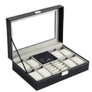 Multifunctional Storage Box for Watch/Sunglasses/Glasses/Jewelry/Ear Stud/Ring Household Watch Case