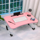 Foldable Portable Mini Computer Desk for Bedroom Dormitory Laptop Gaming Studying Reading on Bed SofaTray Small Lazy Table