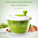 Salad Spinner Dryer Household Vegetable Dehydrator Fruit Drain Basket Multifunctio Spinner Dryer Washing Drying Kitchen Tools