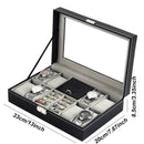 Multifunctional Storage Box for Watch/Sunglasses/Glasses/Jewelry/Ear Stud/Ring Household Watch Case