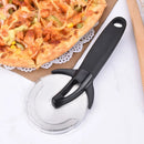  Pizza Cutter Wheel Stainless Steel Blade Pizza Wheel Anti-Slip Handle Pastry Slicer for Pies Waffles Dough Cookies