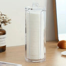 Acrylic Cotton Swab Makeup Organizer Cosmetics Storage Box Portable Make up Cotton Pad Holder Container Storage Case