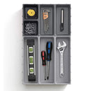 7 Pieces Kitchen Drawer Tableware Cutlery Knife and Fork Free Combination Sorting Box Multi-Functional Debris Storage Tray