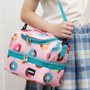 Reusable Insulated Lunch Tote Bag Leak-Proof Large Capacity Crossbody Thermal Coolers