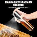 Spray Bottle ABS Press Type Kitchen Home Air Fryer Olive Oil Spray Sprayer Barbecue Spray Bottle