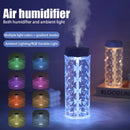 Portable Air Humidifier Essential Oil Aroma Diffuser Crystal Colorful RGB Light Humidifier