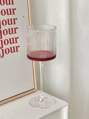 Vertical Champagne Glasses Home Glass Goblets High-End Red Wine Glasses White Wine Glasses Cocktail Glasses