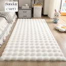 Fluffy Faux Fur Carpet for Bedroom Bedside Floor Mat Luxury Plush Area Rug Nordic Soft anti Slip Rugs Kid Room Sofa Decor