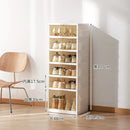 Multi-Layer Shoe Box Drawer Style Shoe Storage Foldable Rack without Installation Space-Saving Clear Organizer