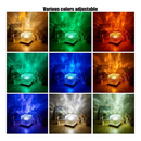 Aurora Northern Lights Lamp Wave-Cube Lamp Ocean Wave Projector Water Wave Effect Lights 