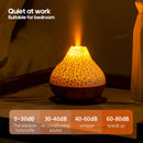 Volcano Air Humidifier 300Ml  USB Water Mist Diffuser Purifier Air Freshener with Colorful Ambient Night Light