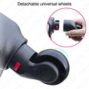 Professional Detachable Cosmetic Case Beauty Nail Makeup Train Case Rolling Makeup Travel Case Tool Box Makeup Storage Organizer