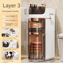 Luxury Bathroom Gap Storage Bathroom Cabinets Home Kitchen Multi-Layer Shelf with Wheels Organizing Cabinet 