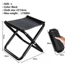 Portable Outdoor Aluminum Folding Chair: Ideal for Camping, Fishing, Hiking & Picnics - Lightweight & Easy to Store Mini Stool
