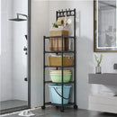 Floor Standing Storage Rack Removable Storage Kitchenware Bathroom Toiletries Storage Rack