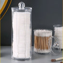 Acrylic Cotton Swab Makeup Organizer Cosmetics Storage Box Portable Make up Cotton Pad Holder Container Storage Case