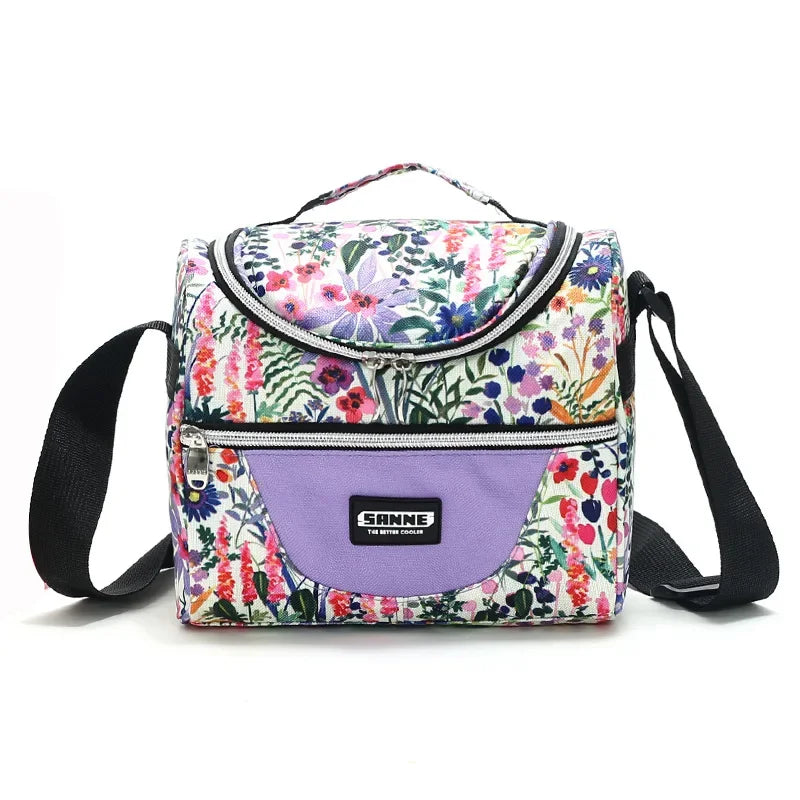 Portable Lunch Bag Food Thermal Box Waterproof Handheld Picnic Insulated Lunch Bag  