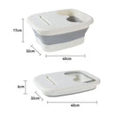 Foldable Footbath Massage Bucket Soaking Bucket Folding Bucket Household  Pedicure Foot Spa Bucket