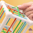 Baby Montessori Toys Sensory Bin Cube Fidget Baby Sorting Toys with Fruits 