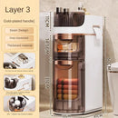 Household Bathroom Cabinets Waterproof Organizer Rack Free Installation Floor Mobilable Toilet Side Narrow Cabinets Furniture B